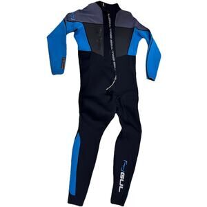 Gul Women’s Full Wetsuit 3mm Neoprene Long Sleeve Cold Water Diving Suit Black0